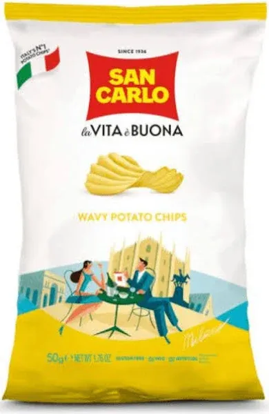 San Carlo Wavy Potato Chips