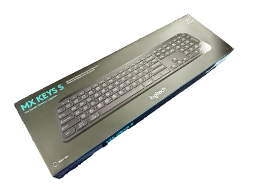 Logitech MX Keys S Bluetooth Wireless Low Profile Keyboard (Black)