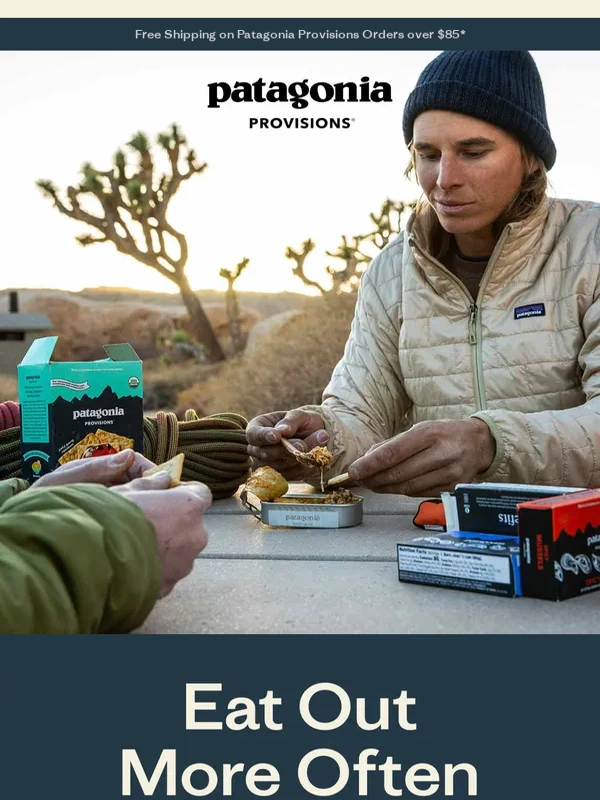 Patagonia - Real food for outdoor travels