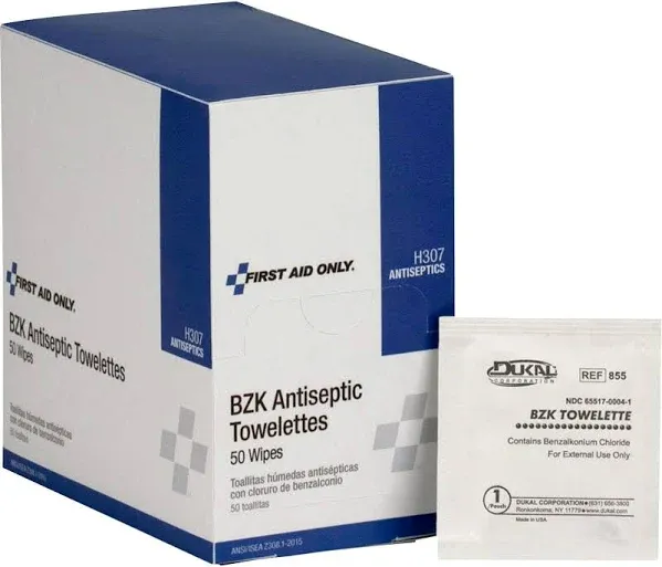 Antiseptic Cleansing Wipes 50/Box