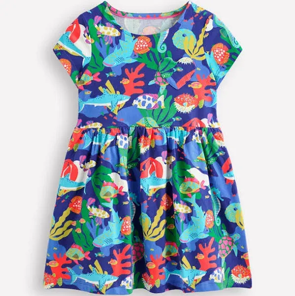 Mini Boden Cotton Jersey Dress Girls Kids