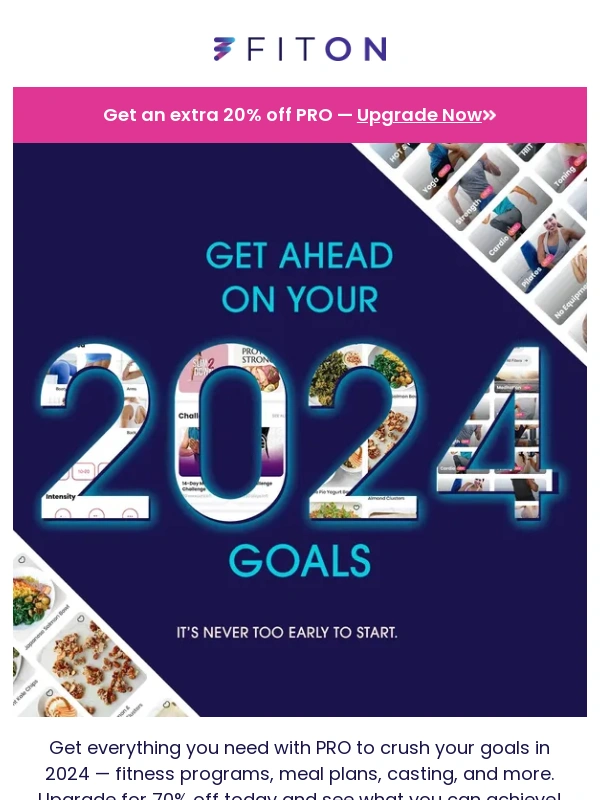 Fiton - Achieve your 2️⃣0️⃣2️⃣4️⃣ goals like a PRO ?