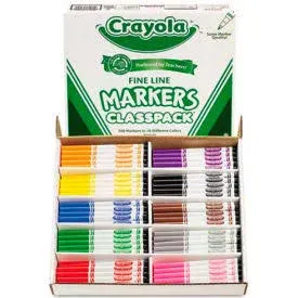 Crayola Classpack Fine Line Markers