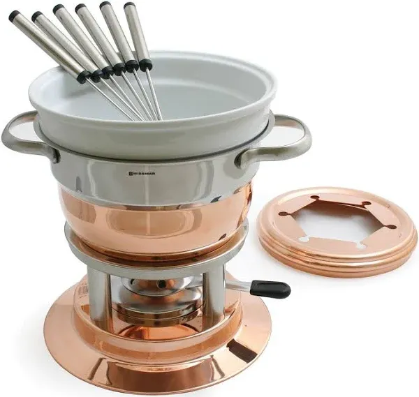 Swissmar Lausanne 11 Piece Copper Fondue Set