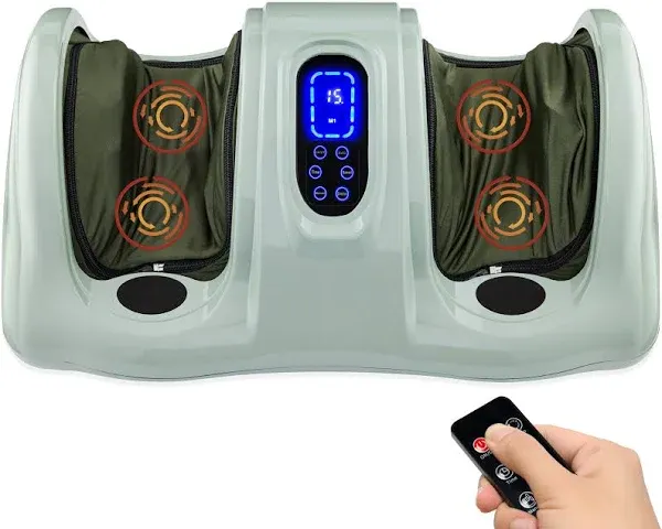 Best Choice Products Therapeutic Kneading & Rolling Shiatsu Foot Massager w/ High Intensity Rollers