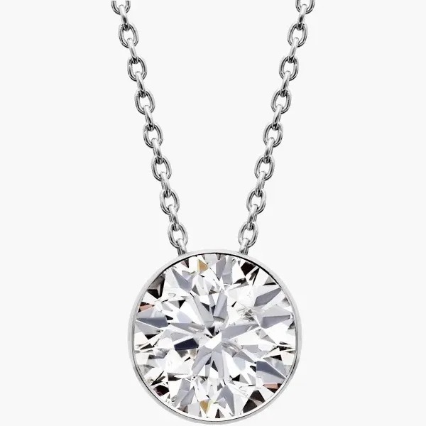 Blue Nile tw. Floating Diamond Pendant Necklace 14k White Gold