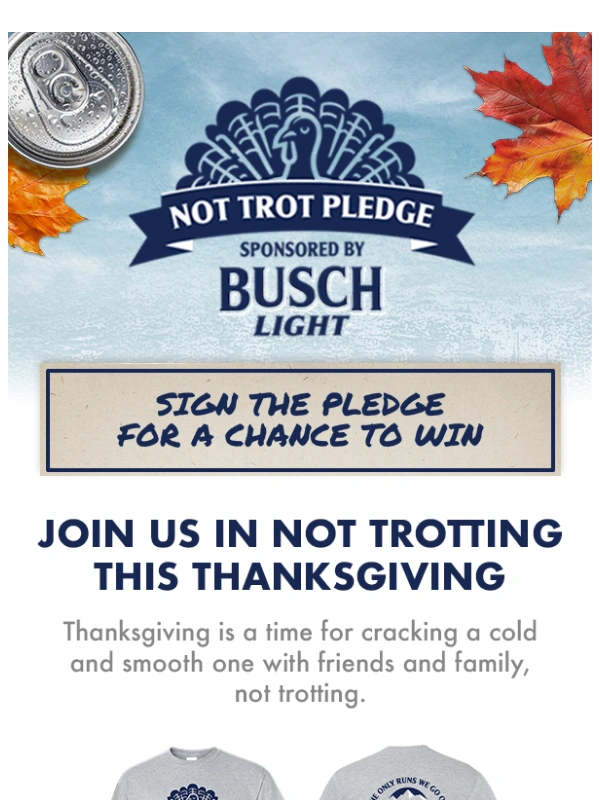 Bud Light - You’re Invited to the 2024 Busch NOT TROT