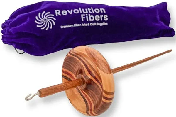 Revolution Fibers Top Whorl Drop Spindle