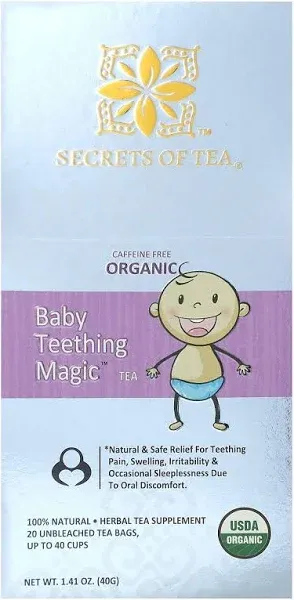 Secrets of Tea Baby Teething Relief Tea