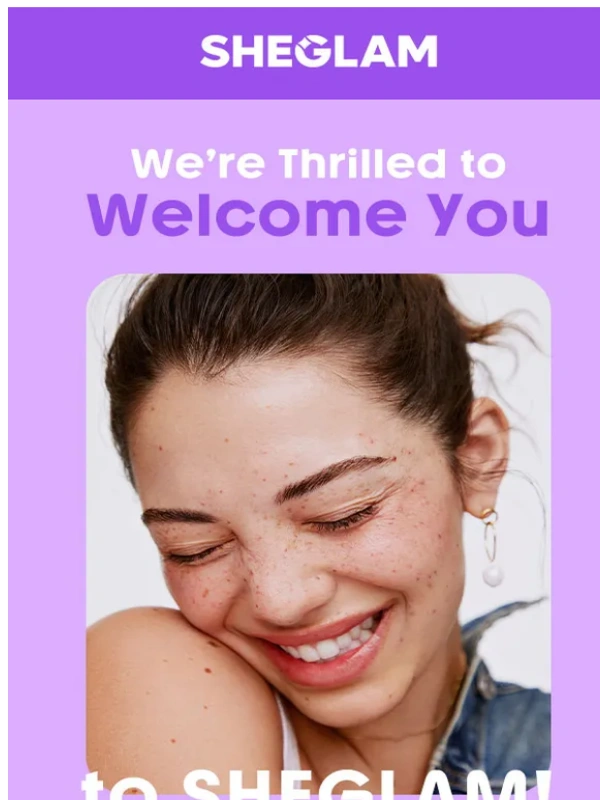 SHEGLAM - Welcome to SHEGLAM！5% Off Frist Order