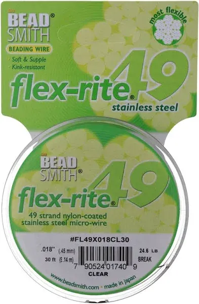 Beadsmith Flex-Rite 49 Strand Wire