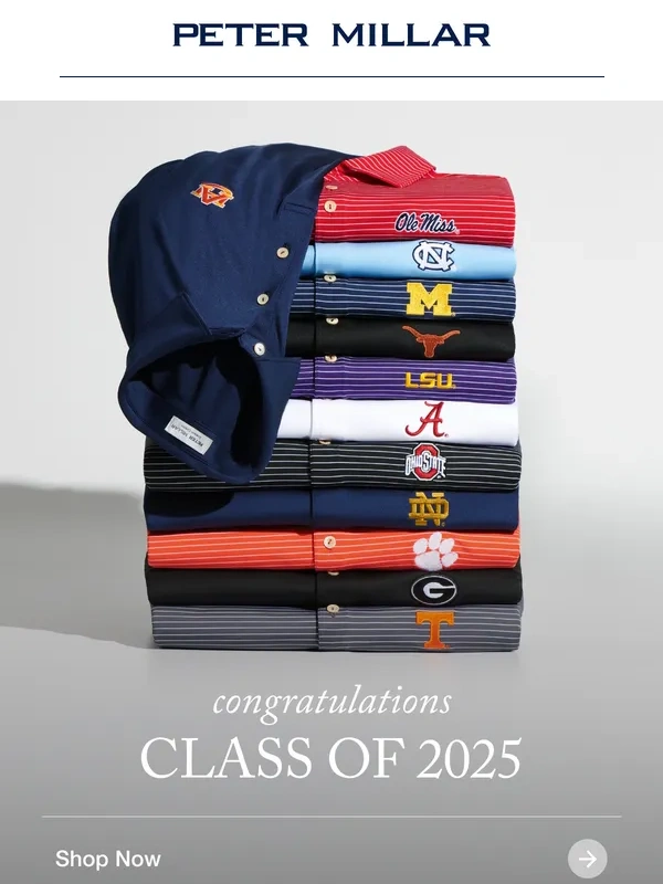 Peter Millar - Congratulations To The Class Of 2025