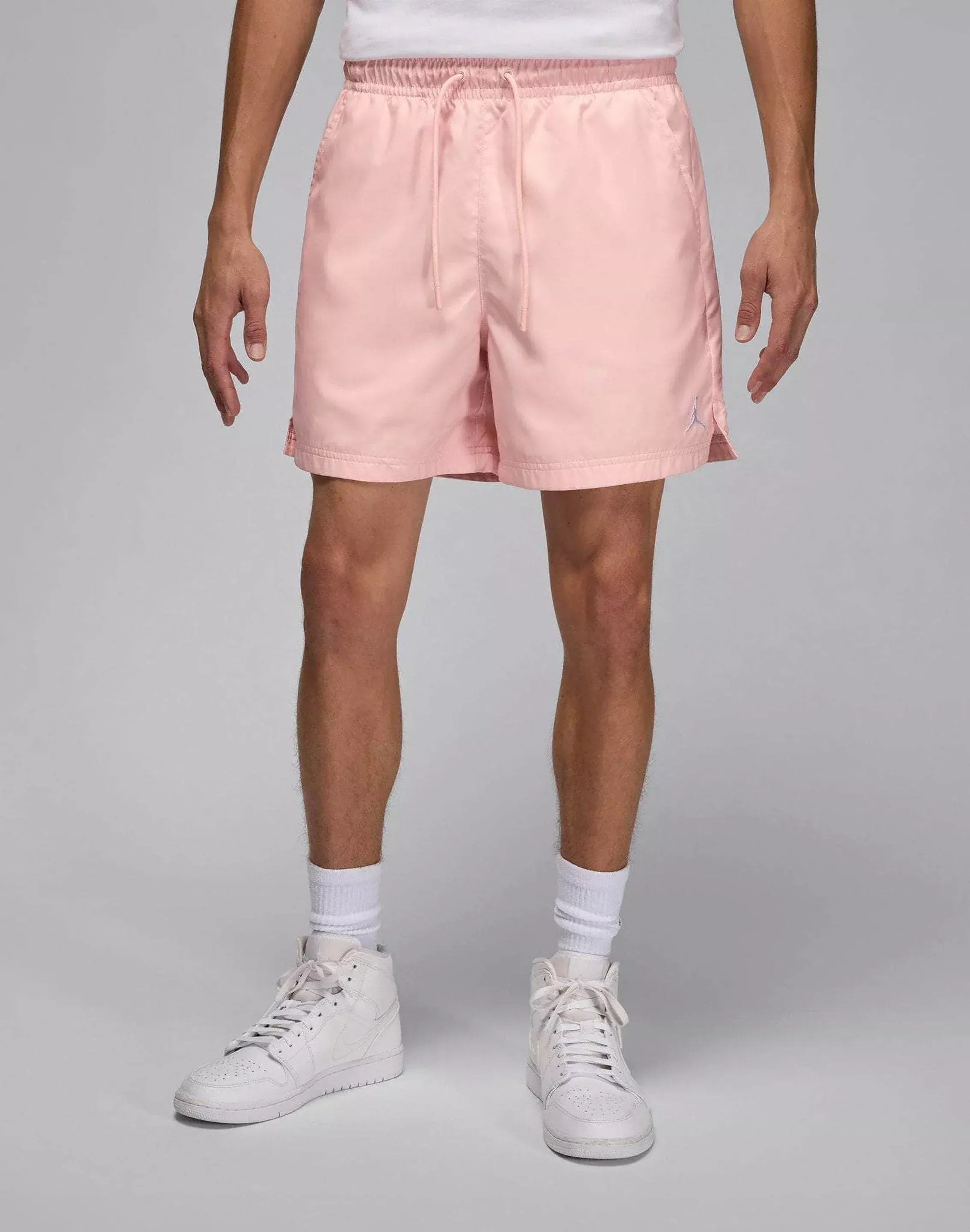 Jordan Essentials Poolside Shorts  - Black,Pink - Size: SM
