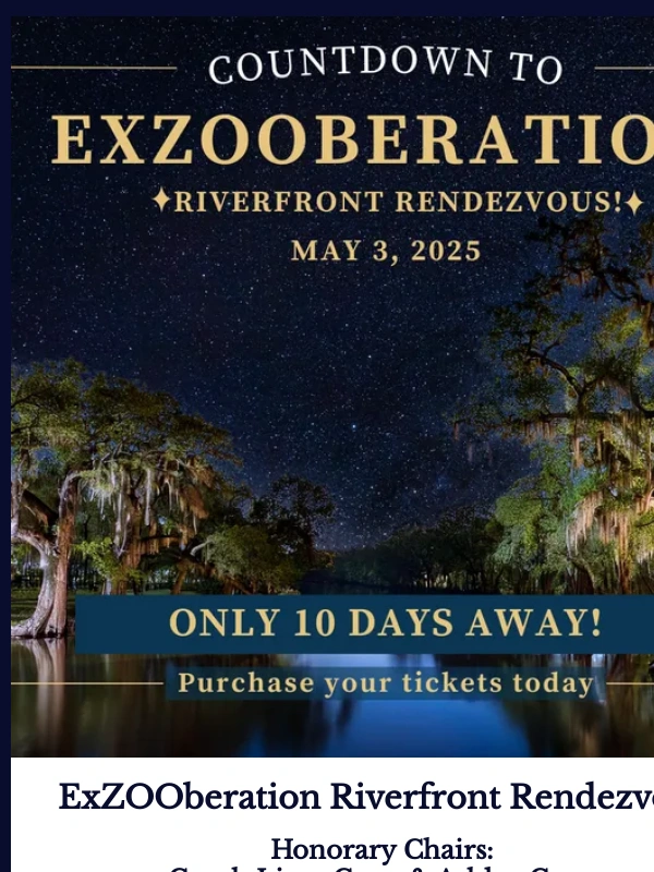 Jacksonville Zoo - ? A Wild Night With Purpose ?
