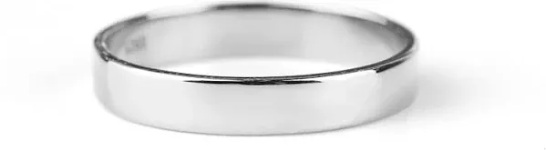 The Timeless Band Ring 18k Gold over Sterling Silver Inspirational Jewelry by Mint & Lily