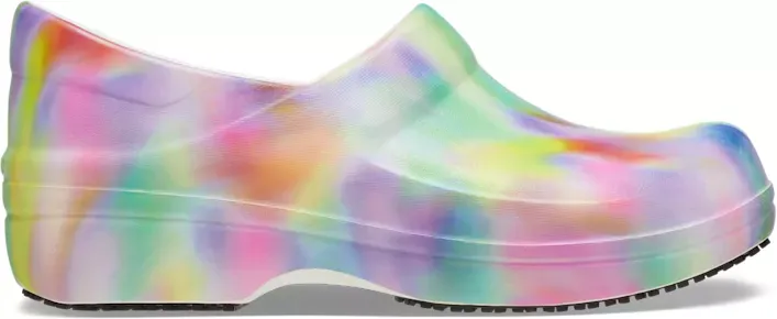 Crocs Neria Pro II LiteRide Graphic Work Clog - Size: W4 - Female