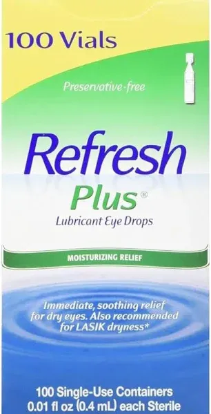 Refresh Plus Lubricant Eye Drops