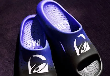 Taco Bell Crocs / Mellow Slides