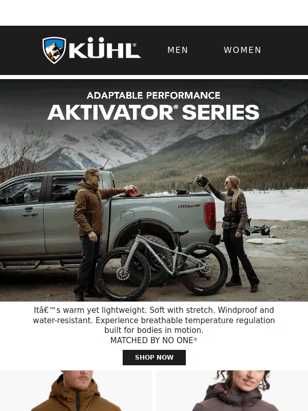KUHL - Innovative Temperature Regulation