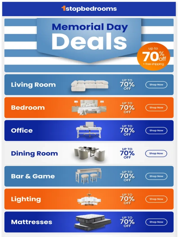 1 stop bedrooms - ? Huge Memorial Day Savings Now in Effect: Up to 70% OFF