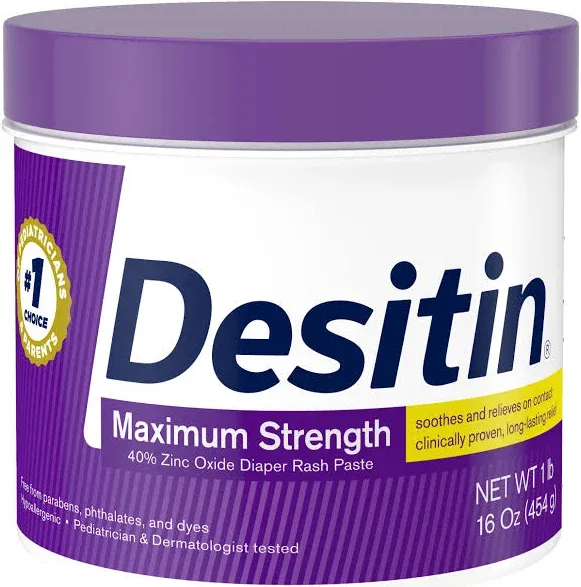 Desitin Maximum Strength Diaper Rash Paste
