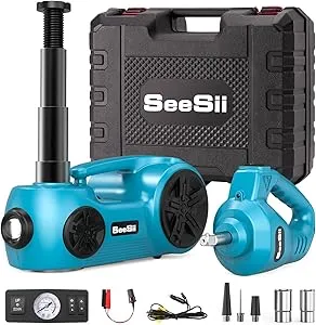 Seesii 3-in-1 Electric Car Jack Kit