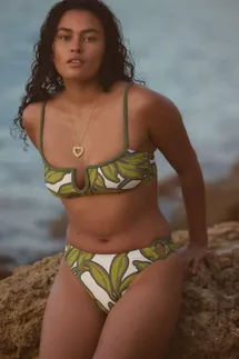 Celandine Hardware-Detail Bikini Bottoms