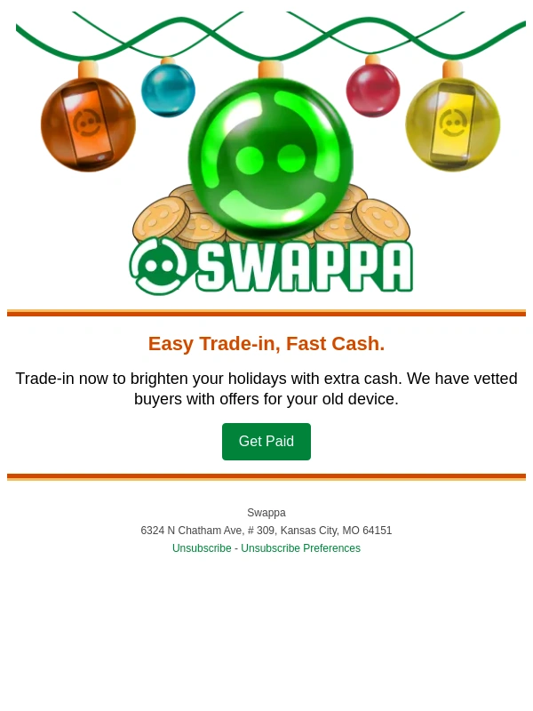 Swappa - Swappa Trade-In: Last Dash for Holiday Cash