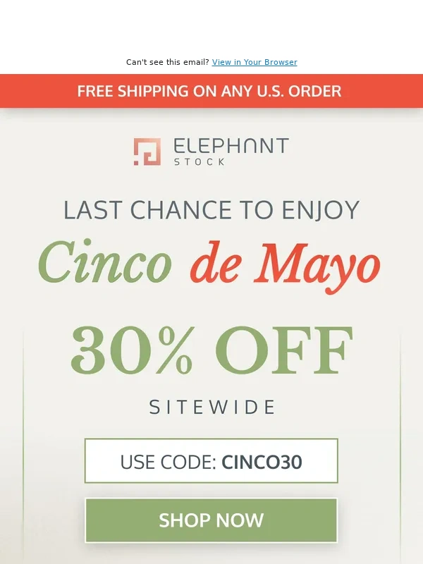 Elephant Stock - ? Happy Cinco de Mayo! ?