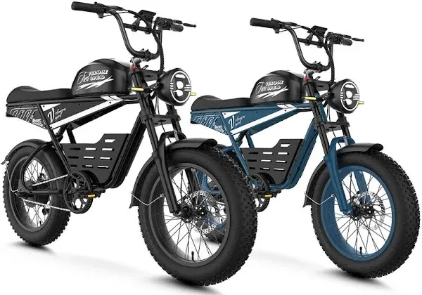 Aipas V1 Velo Electric Bike Combo|Vintage Style|2200W Motor|30Ah