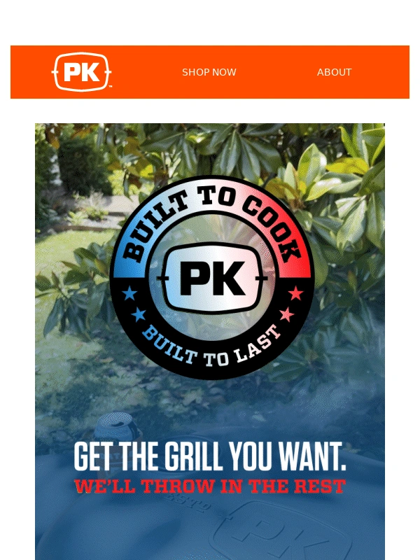 PK Grills - Sizzling Savings on PK Grills + FREE Gift!
