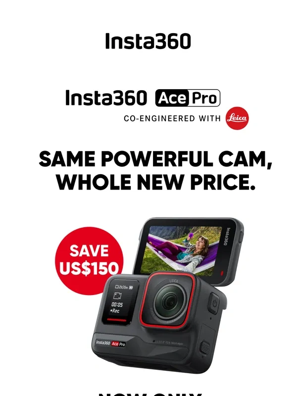 Insta360 - ?BIGGEST-EVER price drop ?