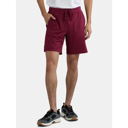 Athletic Works Men's ButterCore 8" Inseam Shorts w/ Zipper Back Pocket (Various)