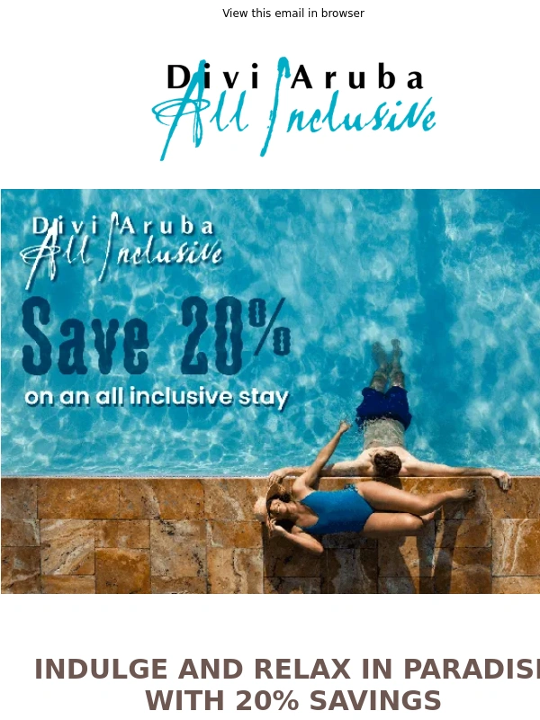 Tamarijn Aruba - Relax and Indulge in Paradise with 20% Savings