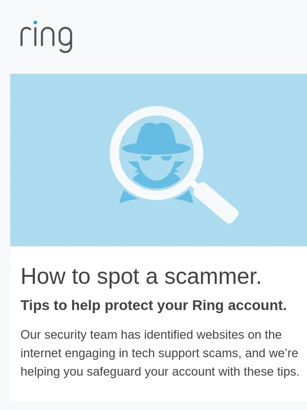 Ring - Help Protect Your Ring Account Against Fraud