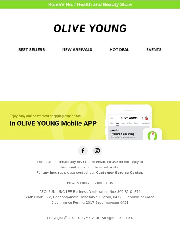 OLIVE YOUNG - (AD) ? OMG Coupon Day! Your Dream Deals Are HERE – UNLIMITED 30% OFF!