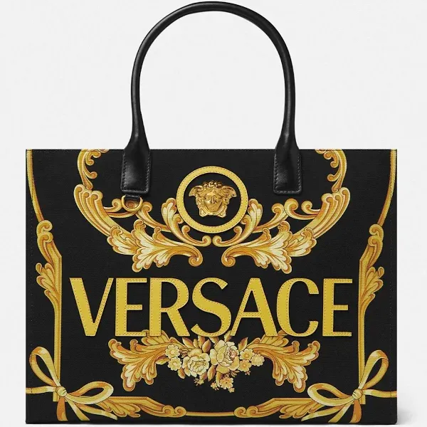 Versace Cameo La Medusa Tote Bag