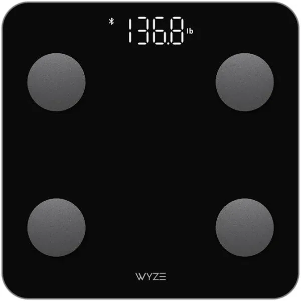 Wyze Smart Scale S Body Weight Digital Bathroom Scale