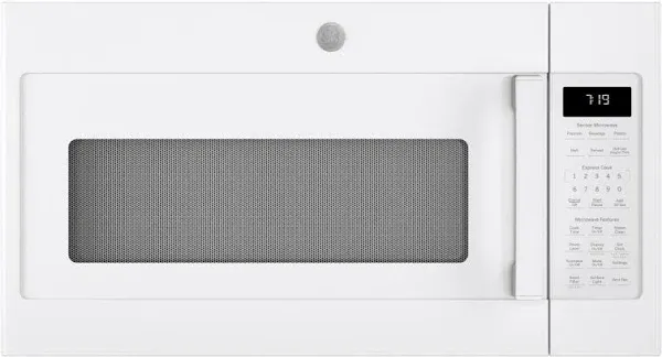 GE Series 1.9 Cu. Ft. White Over The Range Microwave