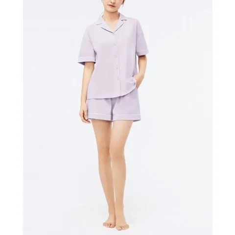 Aimer Cool Feeling Cotton Short- Sleeve Pajama Set – Aimer