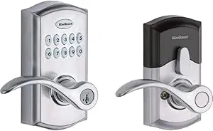 Kwikset SmartCode 955 Pembroke Light Commercial 10-Button Keypad Electronic Lever