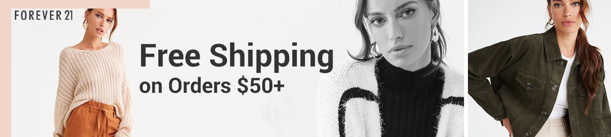 Free Shipping on Orders $50+