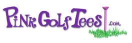Pink Golf Tees